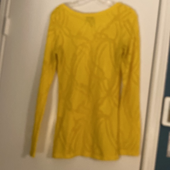 Yellow burnout shirt top - Picture 4 of 4